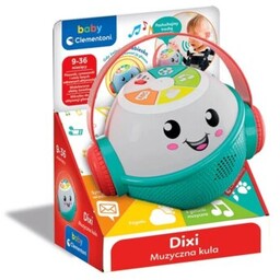 CLEMENTONI Zabawka edukacyjna Baby Dixi Muzyczna kula 50800