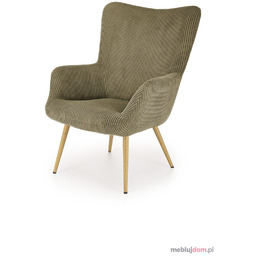 Fotel wypoczynkowy AMARO Halmar Oliwkowy
