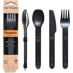 MAGWARE Magnetic Camping Utensils - Re-usable Travel Silverware
