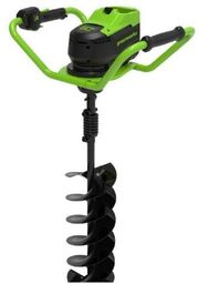 GreenWorks GD60EA - Akumulatorowa wiertnica/świder 60 V