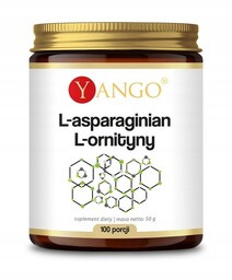 Suplement diety, Yango, L-asparaginian L-ornityny, 50g