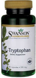 Swanson L-Tryptofan 500 mg, 60 kapsułek