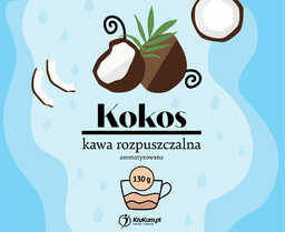 Kawa rozpuszczalna Kokosowa 130g