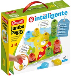 Quercetti, zestaw kreatywny Układanka Jumbo Peggy