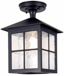 Oprawa sufitowa WINCHESTER BL18A BLACK IP43 Elstead