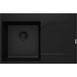 DEANTE ZQJ N11P Zlew evora nero granit prawy