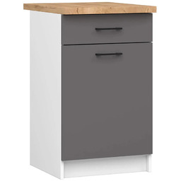 Elior Szara nowoczesna dolna szafka kuchenna G3-K81