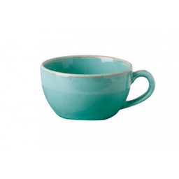 Porland Filiżanka elegancka sztaplowana turkusowa 250 ml, Laguna