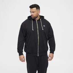 Bluza Męska z Kapturem Czarna NORTH LATITUDE Duże