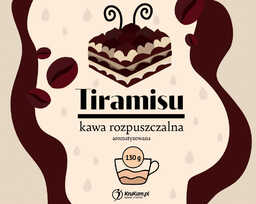 Kawa rozpuszczalna Tiramisu 130g