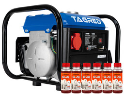 Agregat prądotwórczy 750W TAGRED, oleje