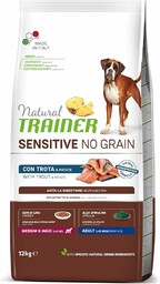 Trainer Natural Adult Dog Sensitive NO Grain M/Maxi
