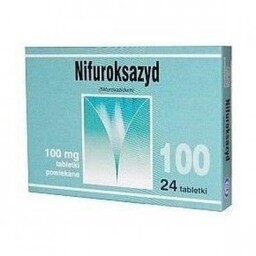 NIFUROKSAZYD 100 mg - 24 tabletki powlekane