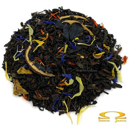 Herbata czerwona aromatyzowana Pu-Erh Granat i bergamotka 100g