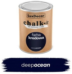 LuxDecor Farba Kredowa Chalk-It Deep Ocean 0,75 L