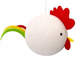 Włoska lampa sufitowa Cotton Balls Do powieszenia Kogut