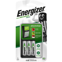 Ładowarka akumulatorków Ni-MH Energizer Maxi + 4 x