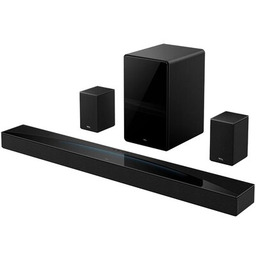 Soundbar TCL Q85H Pro Czarny 7.1.4-kanałowy, Bezprzewodowy Subwoofer,