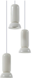 Lindby - Kerimi 3 Lampa Wisząca Creme