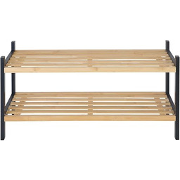 Relaxdays Regał na buty, 2 poziomy, wys. x