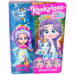 KOOKYLOOS Lalka Glitter Unicorns Dolls (1 zestaw)
