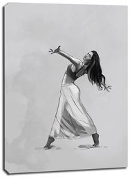 Tancerka - obraz na płótnie Wymiar do wyboru: