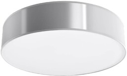 Sollux Abażurowy plafon SL.0918 okrągły minimalistyczny szary