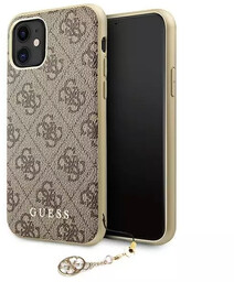 Guess GUHCN61GF4GBR iPhone 11 brown /brązowy hard case