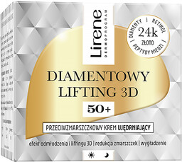 Lirene - Diamentowy Lifting 3D - 50+ Przeciwzmarszczkowy
