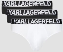 KARL LAGERFELD Zestaw slipów 3PACK Full Elastic Brief