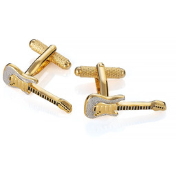 Spinki do mankietów Złote Gitary KC-701