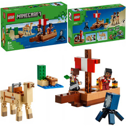 Lego Minecraft 21259 Rejs Statkiem Pirackim