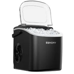 Euhomy IM001 1,2l 12kg/24h Czarny Kostkarka do lodu