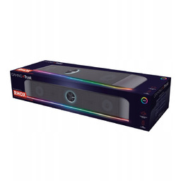 GŁOŚNIK SOUNDBAR KOMPUTEROWY PC RGB LED 12W GAMINGOWY