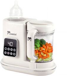 Momini MiniChef, multiblender parowy z funkcją podgrzewania butelek