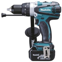 MAKITA Wiertarko-wkrętarka udarowa 18V DHP458RTJ
