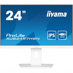 Iiyama Monitor 23,8 XUB2497HSN-W2 Fhd Ips Usb-c RJ-45