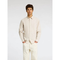 camicie uomo selected 16078867 slim linen pure cashmere