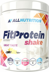 Allnutrition FitProtein Shake Vanilla Proszek 500 Gramów