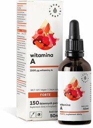 Aura Herbals Witamina A Forte MCT-Oil krople, 50