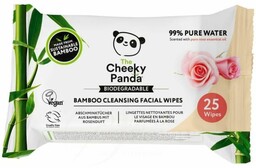 Chusteczki do demakijażu Różane, The Cheeky Panda, 25