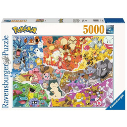 Ravensburger, puzzle, Pokemon, 5000 el.