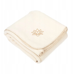 Bodhi Asana 140x200 cm Ecru Cielisty Koc