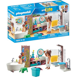 PLAYMOBIL myLife 71611 Łazienka, wyprodukowane średnio w