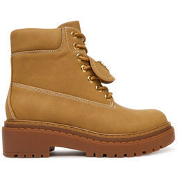 Trapery Guess FLTLVY ELE10 Beżowy