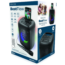 Bezprzewodowy Głośnik Bluetooth Bt Radiem Mikrofon Karaoke Aux