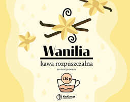 Kawa rozpuszczalna Waniliowa 130g