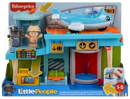 FISHER PRICE Zestaw figurek Little People Port lotniczy