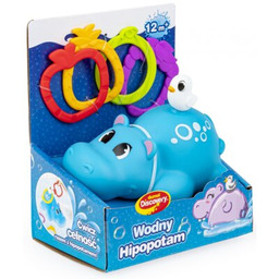 DUMEL Zabawka do kąpieli Wodny Hipopotam DD43420