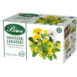 BiFix Herbata ziołowa Mniszek lekarski, 20x1,75g
